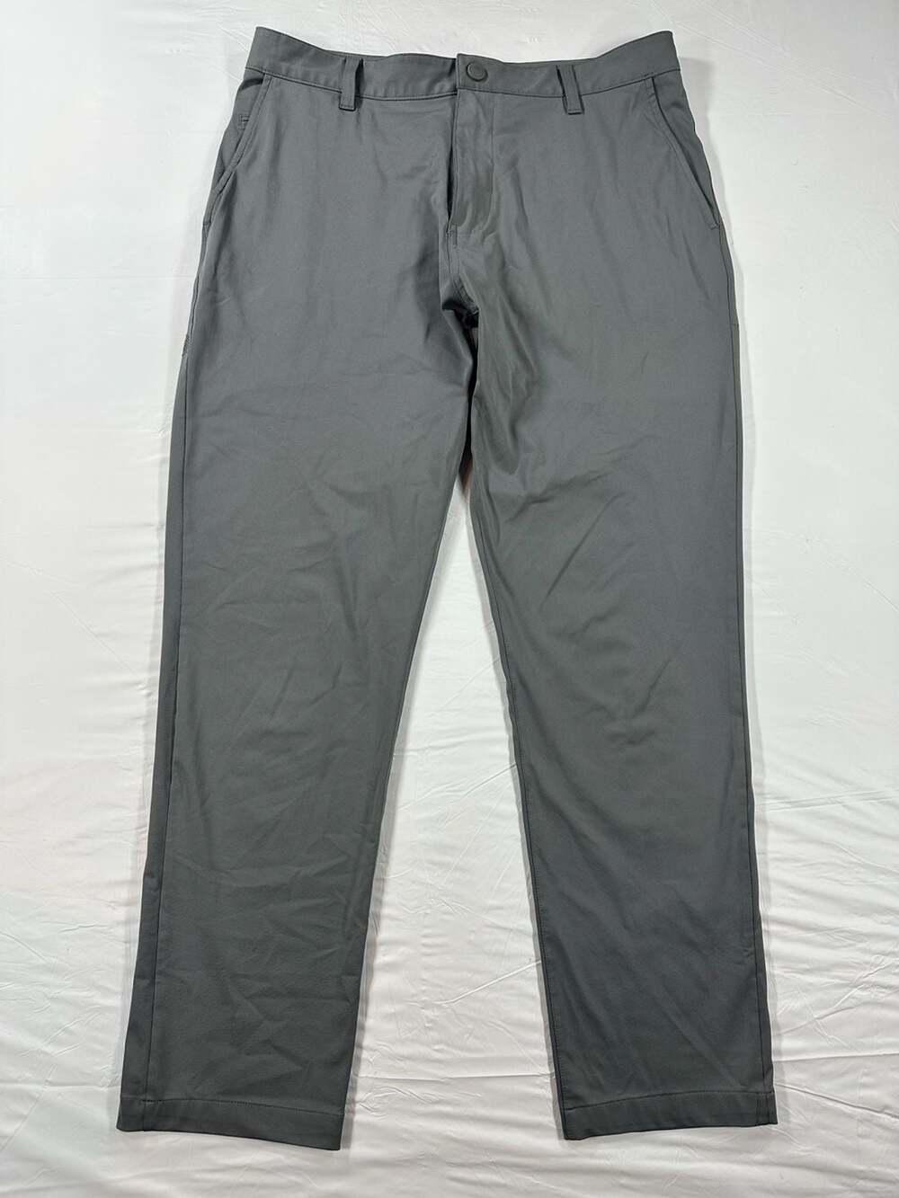Rhone Commuter Pants Mens 34 Gray Performance Athletic Slacks